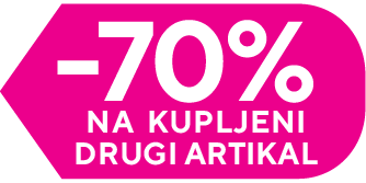 -70% na drugi komad