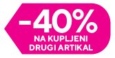 -40% na drugi komad