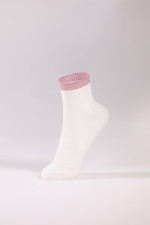 SF ženske klasične čarape RIBBED 