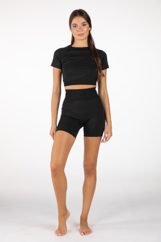SF ženski spоrtski sеt Workout Set Black 9149-5 
