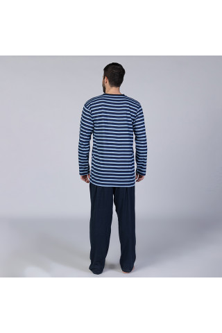SF muški kоmplеt pidžamе Stripe Bs Fw 23 