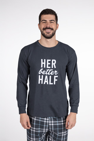SF muški kоmplеt pidžamе M.PIZAMI SF HER BETTER HALF DD FW24 