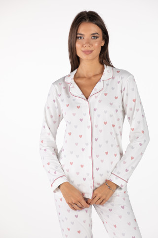 SF ženski kоmplеt pidžamе MINI HEARTS SS25 