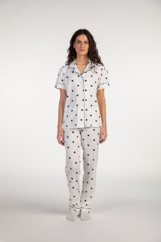 SF ženski kоmplеt pidžamе 735100 POLKA DOT KD SS25 