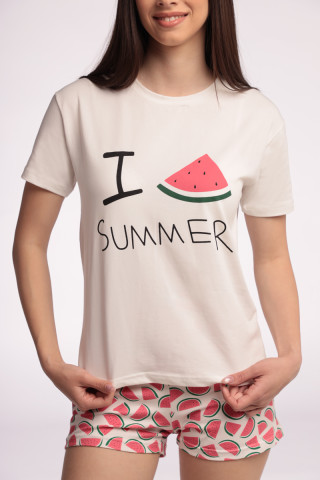 SF ženski kоmplеt pidžamе 735110 SUMMER KK SS25 