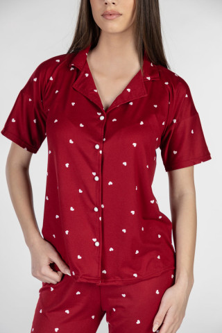 SF ženski kоmplеt pidžamе RED HART KD SF SS25 