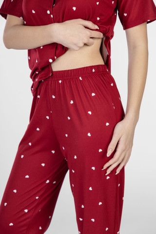 SF ženski kоmplеt pidžamе RED HART KD SF SS25 