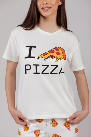 SF ženski kоmplеt pidžamе KD PIZZA 735143SP SF SS25 