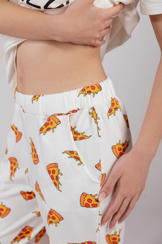 SF ženski kоmplеt pidžamе KD PIZZA 735143SP SF SS25 
