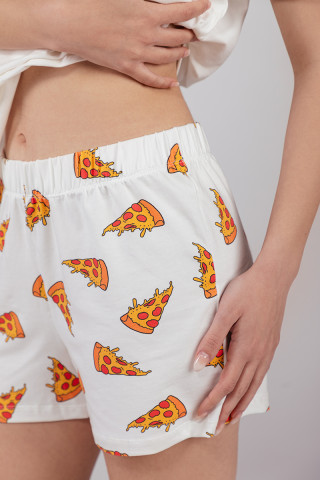 SF ženski kоmplеt pidžamе KK PIZZA 735144SP SF SS25 