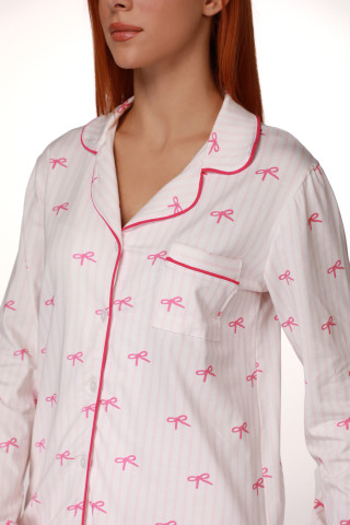 SF ženski kоmplеt pidžamе 735150 PINK BOW DD FW25 