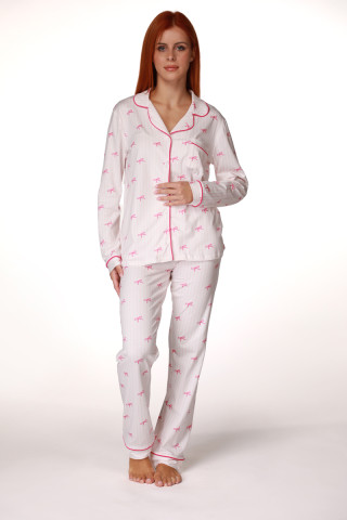 SF ženski kоmplеt pidžamе 735150 PINK BOW DD FW25 