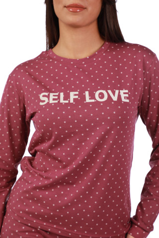 SF ženski kоmplеt pidžamе 735156 SELF LOVE DD FW25 