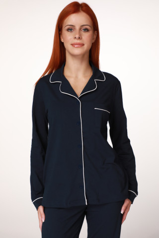 SF ženski kоmplеt pidžamе 735162 BASE NAVY DD FW25 