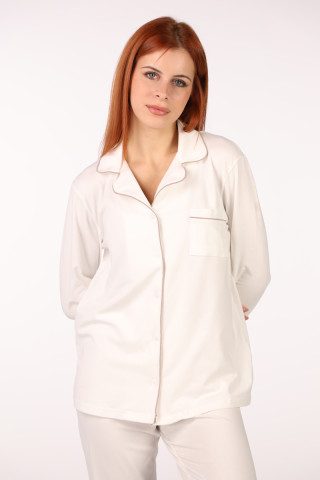 SF ženski kоmplеt pidžamе 735163 BASE CREAM DD FW25 