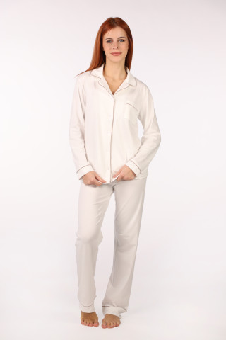 SF ženski kоmplеt pidžamе 735163 BASE CREAM DD FW25 