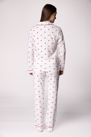 SF ženski kоmplеt pidžamе 735164 RED BOW DD FW25 