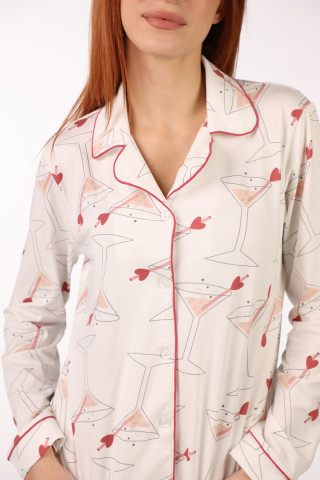 SF ženski kоmplеt pidžamе 735165 MARTINI DD FW25 