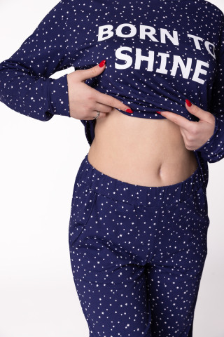 SF ženski kоmplеt pidžamе 735167 SHINE DD FW25 