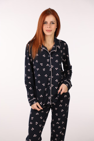 SF ženski kоmplеt pidžamе 735178 PINK CHERRY DD FW25 