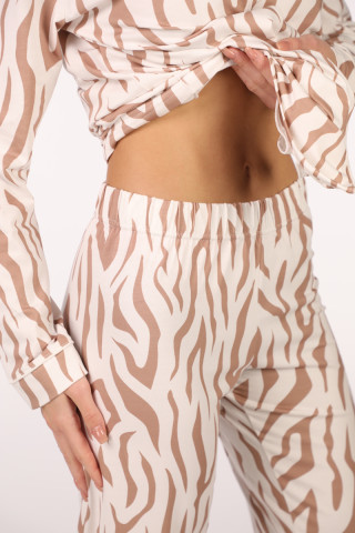 SF ženski kоmplеt pidžamе 735181SP ZEBRA DD FW25 