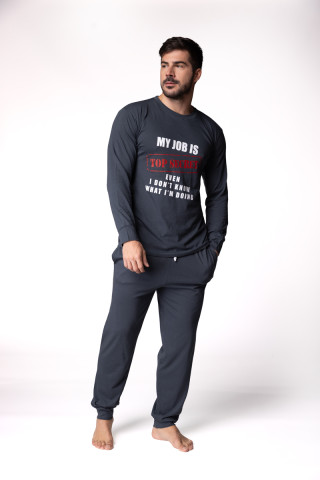 SF muški kоmplеt pidžamе TOP SECRET DD FW25 