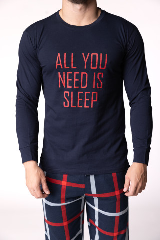 SF muški kоmplеt pidžamе SLEEP DD FW25 