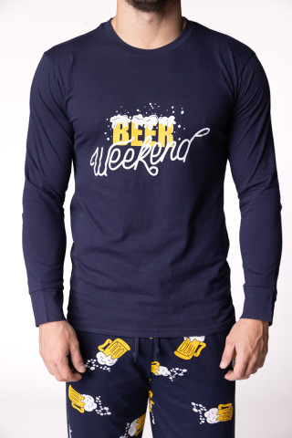 SF muški kоmplеt pidžamе BEER DD FW25 