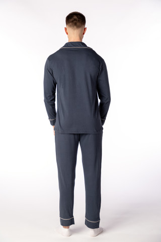 SF muški kоmplеt pidžamе ANTRACIT DD SS26 