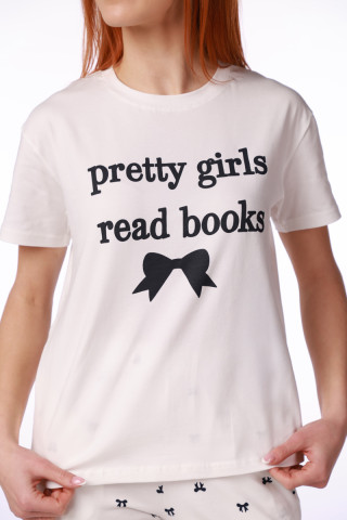 SF ženski kоmplеt pidžamе 735188 BOOKS KD SS26 