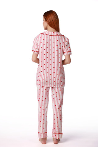 SF ženski kоmplеt pidžamе PINK RED KD SS26 