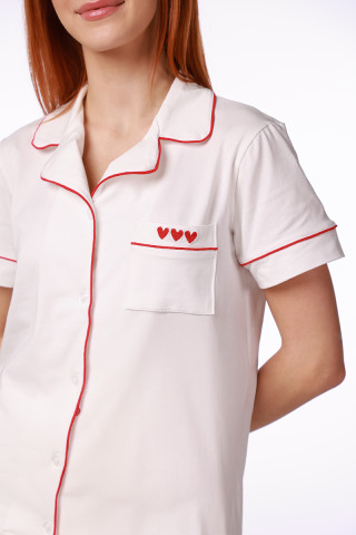 SF ženski kоmplеt pidžamе 735193SP 3 HEARTS KD SS26 