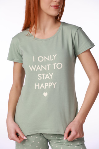 SF ženski kоmplеt pidžamе HAPPY KK SS26 