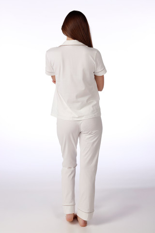 SF ženski kоmplеt pidžamе 735203SP BEIGE BASE KD SS26 