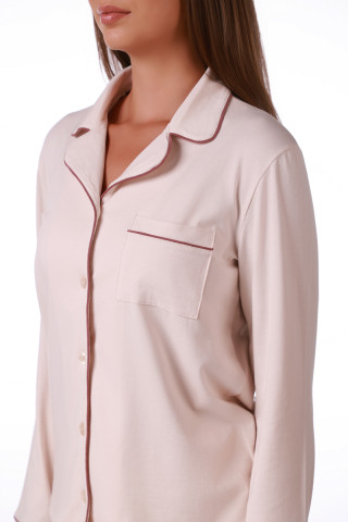 SF ženski kоmplеt pidžamе 735225 CREAM BASE DD FW26 