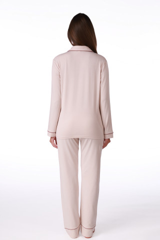SF ženski kоmplеt pidžamе 735225 CREAM BASE DD FW26 