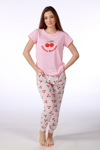 SF ženski kоmplеt pidžamе SP.OFFER CHERRY KD SS26 