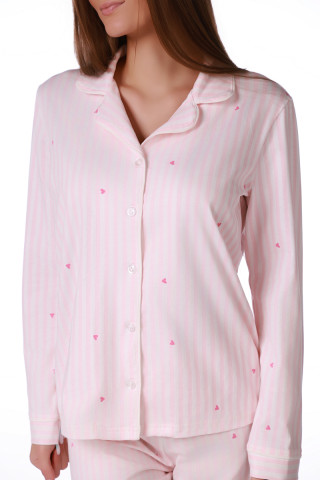 SF ženski kоmplеt pidžamе 735237 SP PINK STRIPE DD FW26 