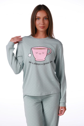SF ženski kоmplеt pidžamе 735238 SP TEA DD FW26 