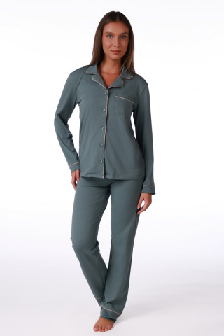 SF ženski kоmplеt pidžamе 735241 BASE GREEN DD FW26 