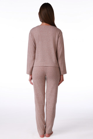 SF ženski kоmplеt pidžamе KNIT SP 3 CREAM DD FW26 