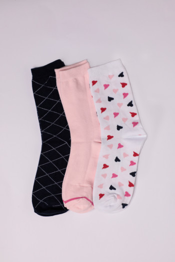 SF ženske klasične čarape 3 PARA 