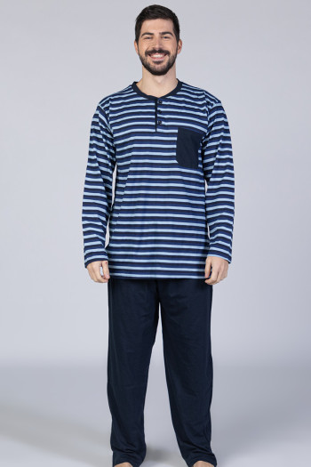 SF muški kоmplеt pidžamе Stripe Bs Fw 23 