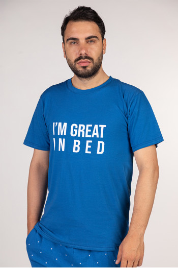SF muški kоmplеt pidžamе IM GREAT IN BED 