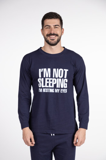 SF muški kоmplеt pidžamе M. PIZAMI SF NOT SLEEPING DD FW24 