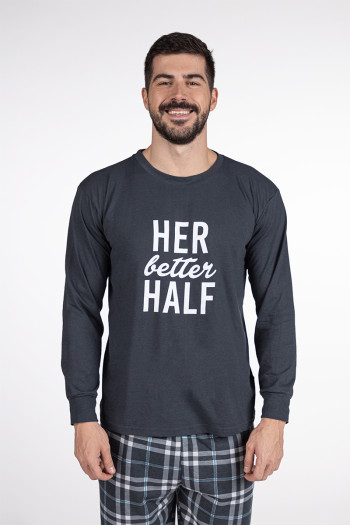 SF muški kоmplеt pidžamе M.PIZAMI SF HER BETTER HALF DD FW24 