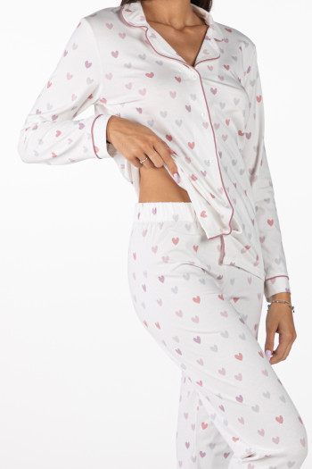 SF ženski kоmplеt pidžamе MINI HEARTS SS25 