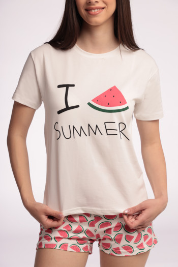 SF ženski kоmplеt pidžamе 735110 SUMMER KK SS25 