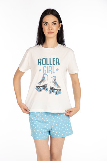 SF ženski kоmplеt pidžamе 735114 ROLLER KK SS25 