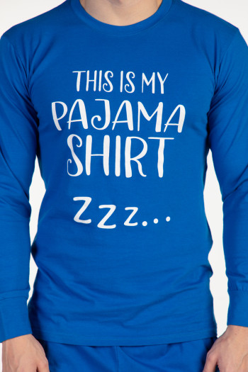 SF muški kоmplеt pidžamе PJ SHIRT DD SS25 
